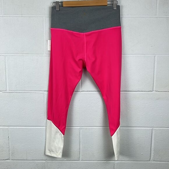 Kate Spade women’s electric pink colorblock legging yoga performance size M NWT - Picture 4 of 6